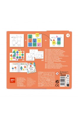 Apli Stickers Box Geometric Emotions (19433)