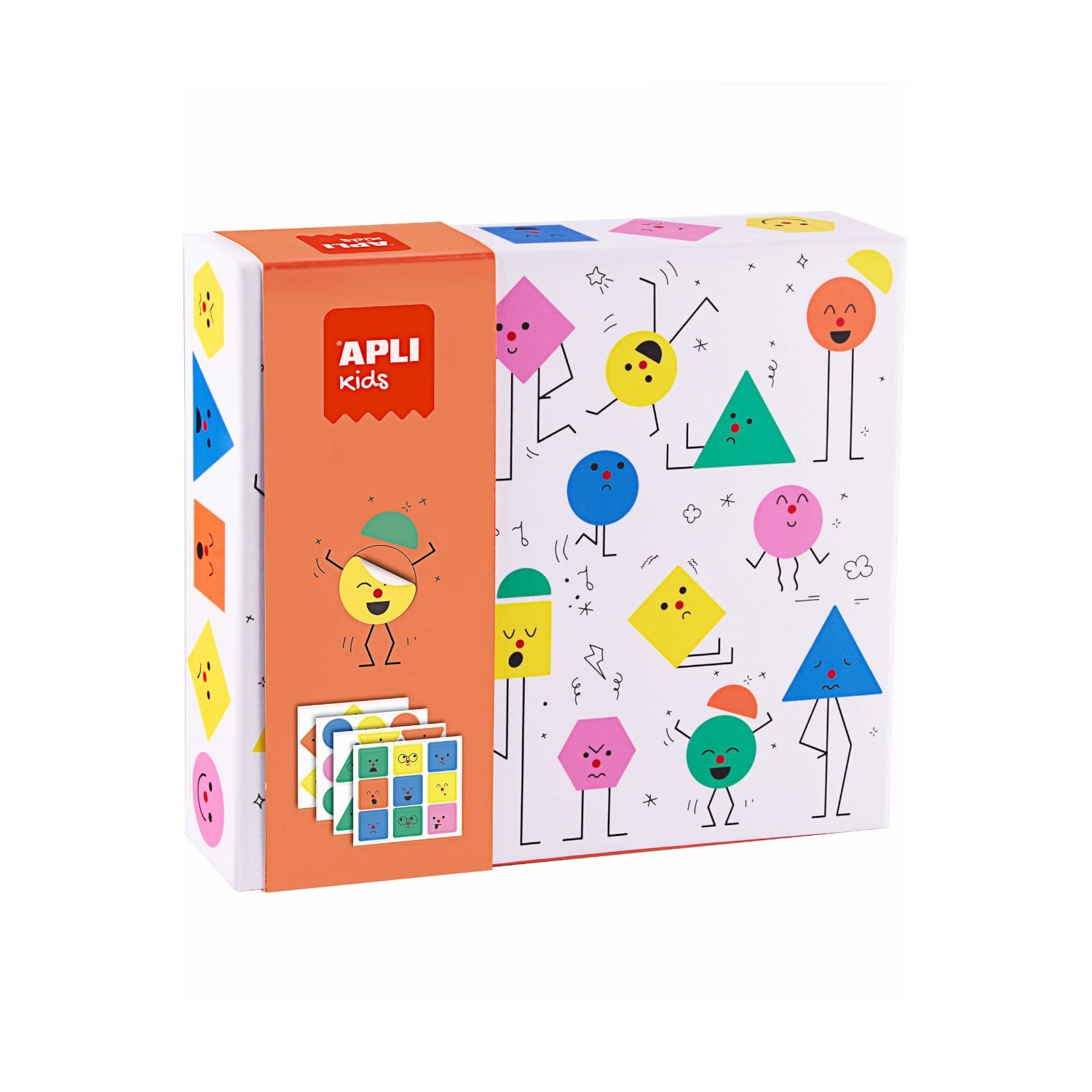 Apli Stickers Box Geometric Emotions (19433) Apli Stickers Box Geometric Emotions (19433)