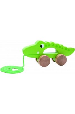 Tooky Toys Κροκόδειλος Συρόμενος από Ξύλο (TKC265) Tooky Toys Κροκόδειλος Συρόμενος από Ξύλο (TKC265)