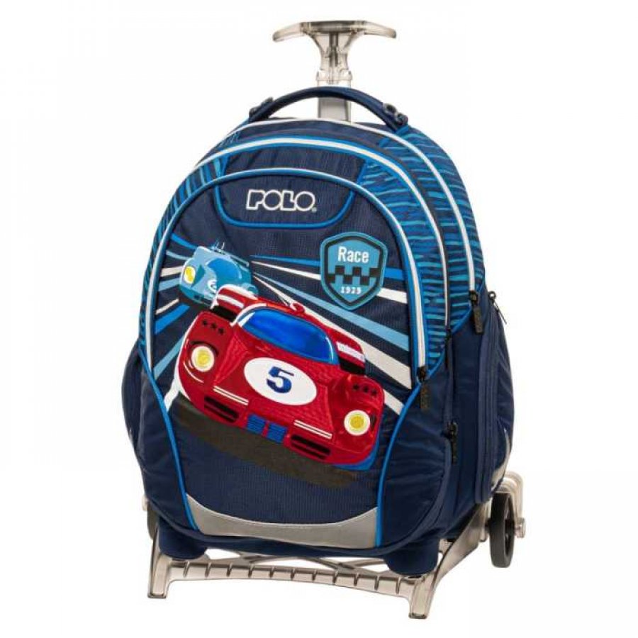 Polo Reel Race Σχολική Τσάντα Τρόλεϊ Δημοτικού Base- Free (9010548347) Polo Reel Race Σχολική Τσάντα Τρόλεϊ Δημοτικού Base- Free (9010548347)