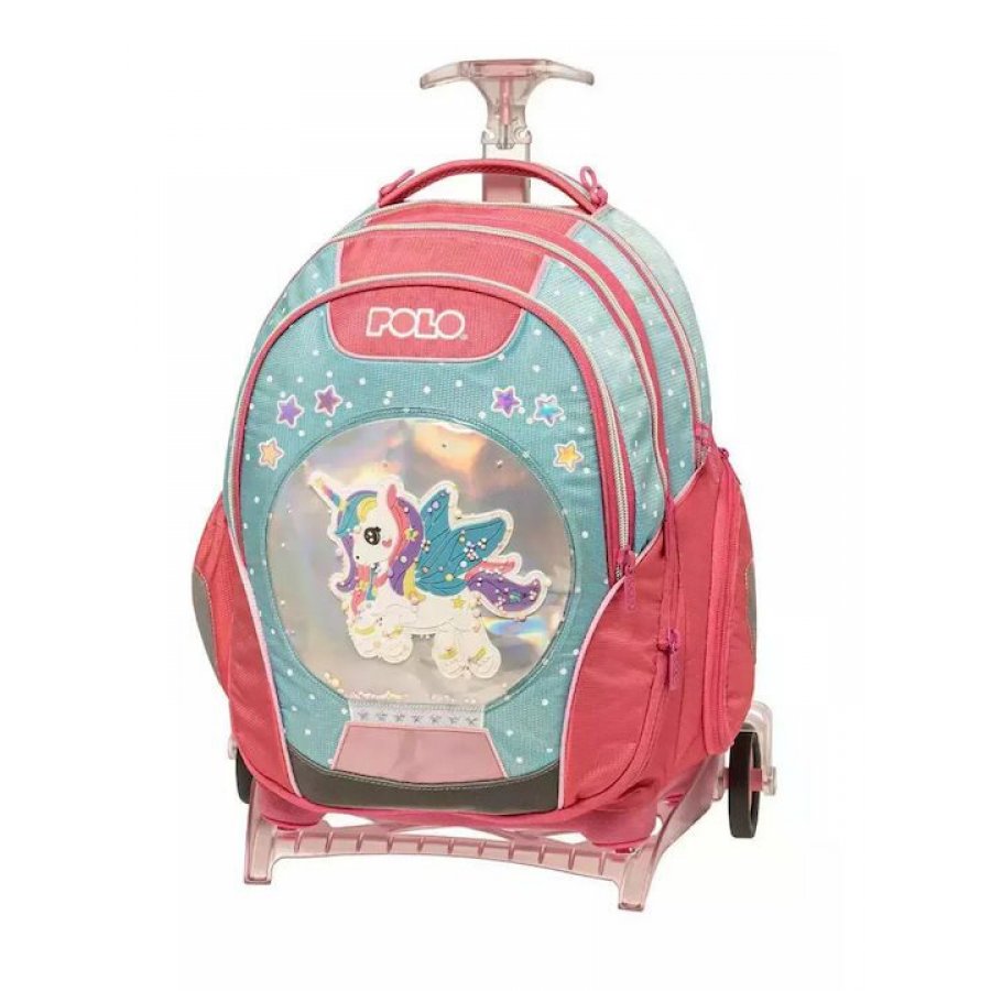 Polo Reel Unicorn Σχολική Τσάντα Τρόλεϊ Δημοτικού Base- Free (9010548349) Polo Reel Unicorn Σχολική Τσάντα Τρόλεϊ Δημοτικού Base- Free (9010548349)
