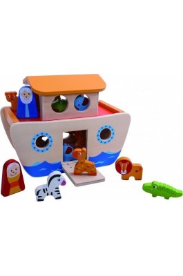 Tooky Toys Κιβωτός του Νώε από Ξύλο (TKC304) Tooky Toys Κιβωτός του Νώε από Ξύλο (TKC304)