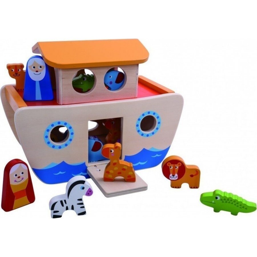 Tooky Toys Κιβωτός του Νώε από Ξύλο (TKC304) Tooky Toys Κιβωτός του Νώε από Ξύλο (TKC304)