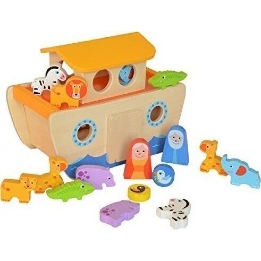 Tooky Toys Κιβωτός του Νώε από Ξύλο (TKC304) Tooky Toys Κιβωτός του Νώε από Ξύλο (TKC304)