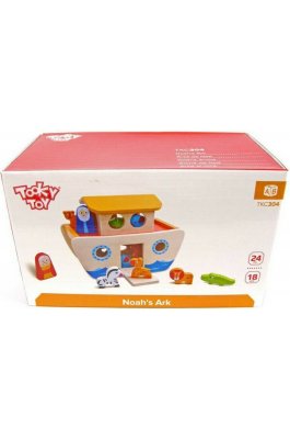 Tooky Toys Κιβωτός του Νώε από Ξύλο (TKC304)