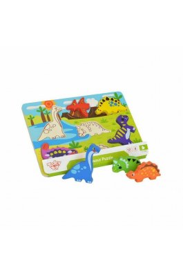 Tooky Toys Ξύλινο Παιδικό Puzzle Σφηνώματα Δεινόσαυροι (TKC392) Tooky Toys Ξύλινο Παιδικό Puzzle Σφηνώματα Δεινόσαυροι (TKC392)