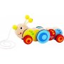 Tooky Toys Κάμπια Συρόμενη από Ξύλο (TKC419) Tooky Toys Κάμπια Συρόμενη από Ξύλο (TKC419)