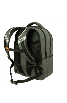 Polo Σακίδιο Wonder Σχολική Τσάντα Πλάτης 26lt. σε Γκρι (9010762200)
