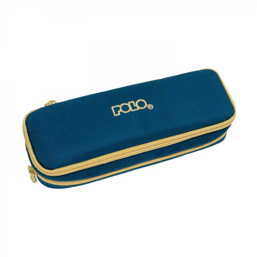Polo Duo Box III Πετρόλ Κασετίνα με 2 Θήκες (9370045876) Polo Duo Box III Πετρόλ Κασετίνα με 2 Θήκες (9370045876)