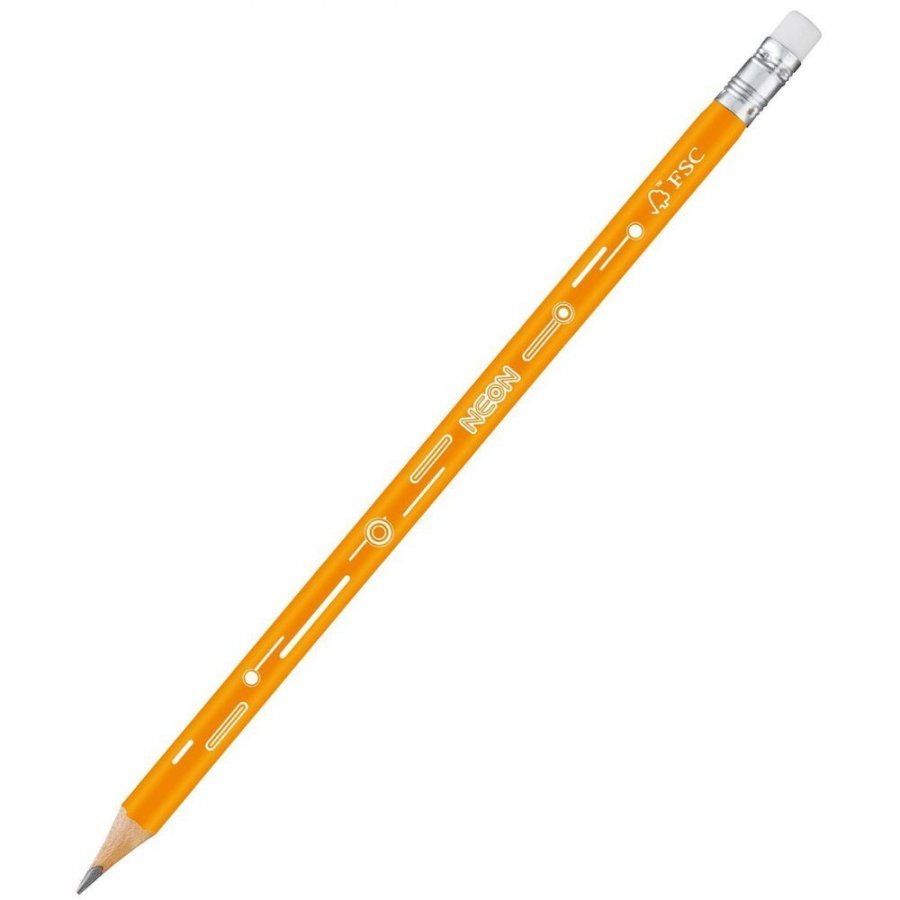 Maped Μολύβι Neon HB με Γόμα Maped Μολύβι Neon HB με Γόμα
