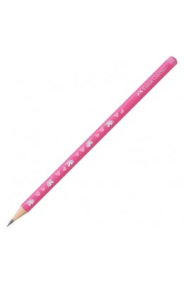 Faber-Castell Μολύβι Μονόκερος HB Ροζ (111550)