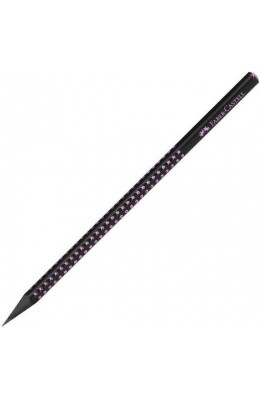 Faber-Castell Sparkle Midnight Μολύβι B Ροζέ (118258)