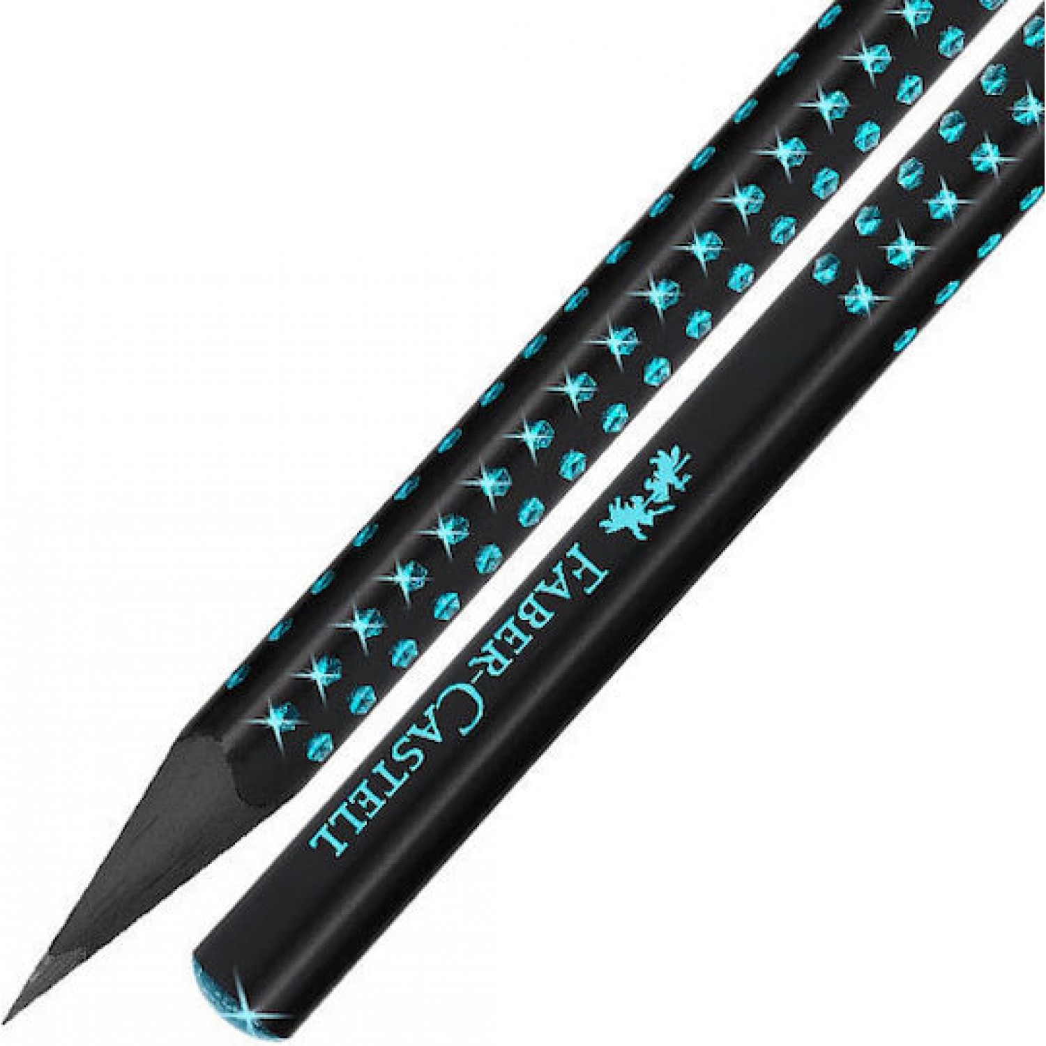 Faber-Castell Sparkle Midnight Μολύβι B Γαλάζιο (118268) Faber-Castell Sparkle Midnight Μολύβι B Γαλάζιο (118268)