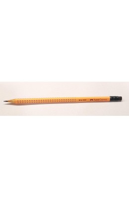 Faber-Castell 2001 Grip Μολύβι με Γόμα Ροδακινί (12311173)