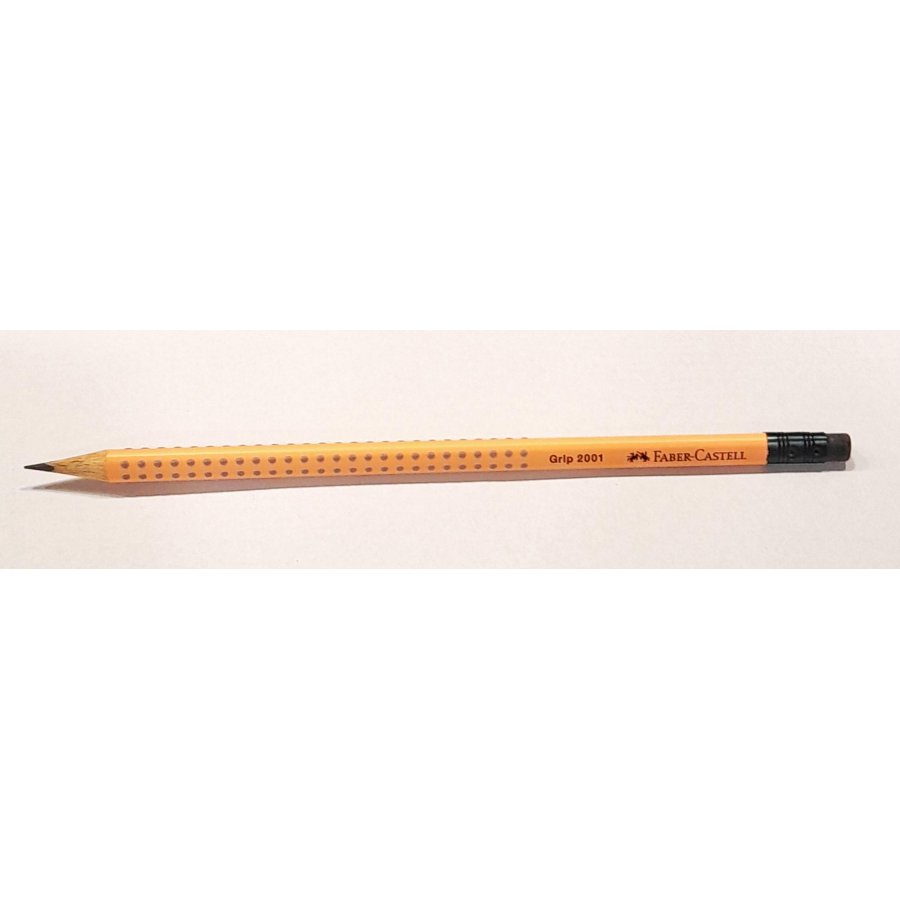 Faber-Castell 2001 Grip Μολύβι με Γόμα Ροδακινί (12311173) Faber-Castell 2001 Grip Μολύβι με Γόμα Ροδακινί (12311173)