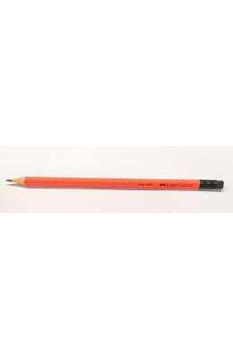 Faber-Castell 2001 Grip Μολύβι με Γόμα Κοραλλί
