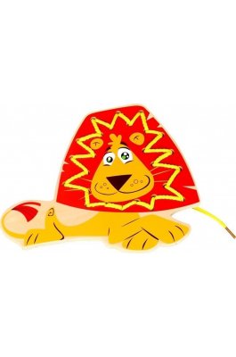 Tooky Toys Εκπαιδευτικό Παιχνίδι Lacing Lion Set από Ξύλο (TKF011) Tooky Toys Εκπαιδευτικό Παιχνίδι Lacing Lion Set από Ξύλο (TKF011)