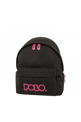 Polo Mini Original Σχολική Τσάντα Πλάτης Νηπίου Μαύρη (9010672044)