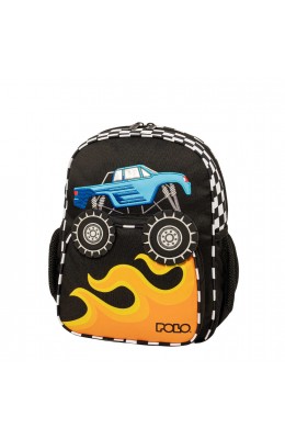 Polo Junior Bibi Monster Truck Σχολική Τσάντα Πλάτης Νηπίου (9070788351)