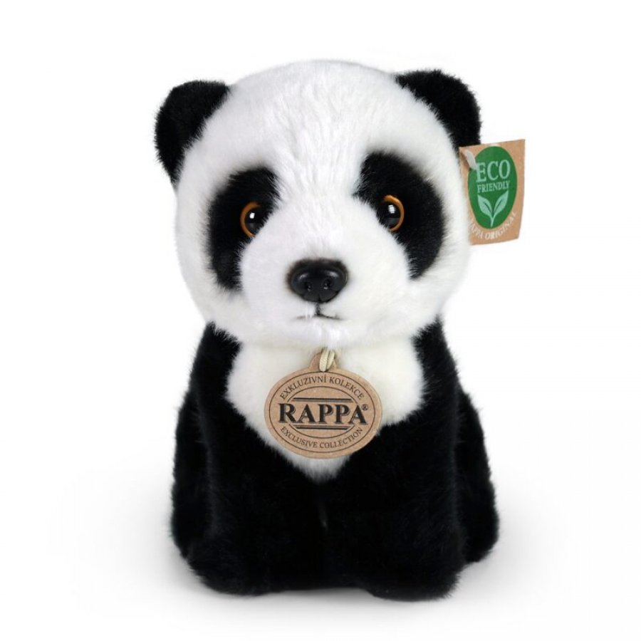 Rappa Λούτρινο Πάντα Καθιστό 18 εκ. Eco-Friendly (848030) Rappa Λούτρινο Πάντα Καθιστό 18 εκ. Eco-Friendly (848030)