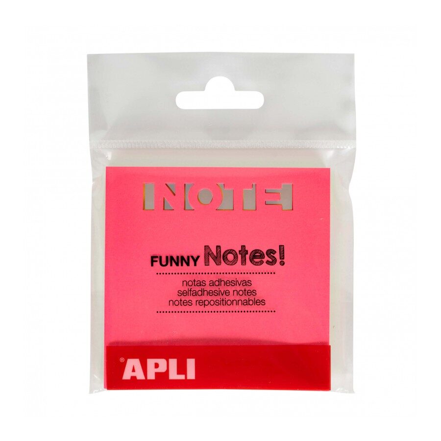 Apli Χαρτάκια Αυτοκόλλητα 75 x 75 mm Neon 75Φ. (18336) Apli Χαρτάκια Αυτοκόλλητα 75 x 75 mm Neon 75Φ. (18336)