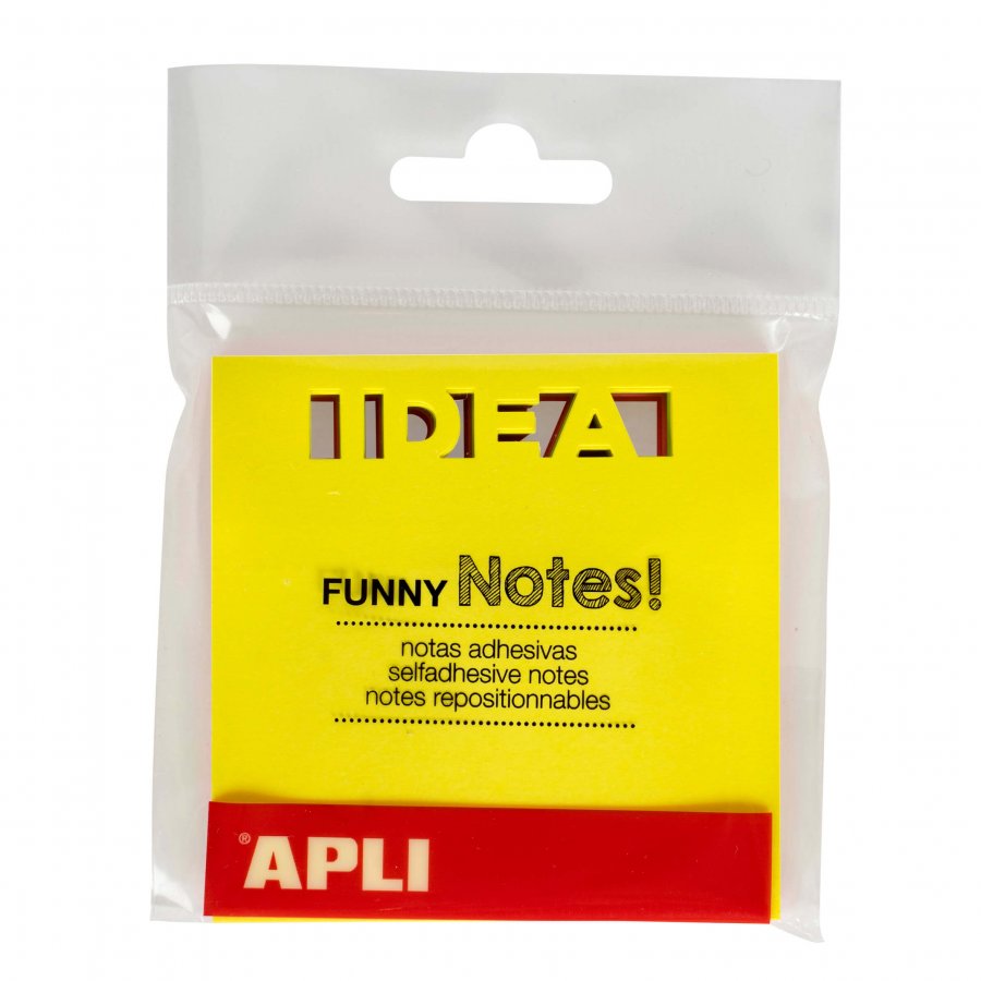 Apli Χαρτάκια Αυτοκόλλητα 75 x 75 mm Neon 75Φ. (18337) Apli Χαρτάκια Αυτοκόλλητα 75 x 75 mm Neon 75Φ. (18337)