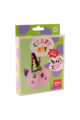Apli Kids Craft Kit Pompom Unicorn  (19878)