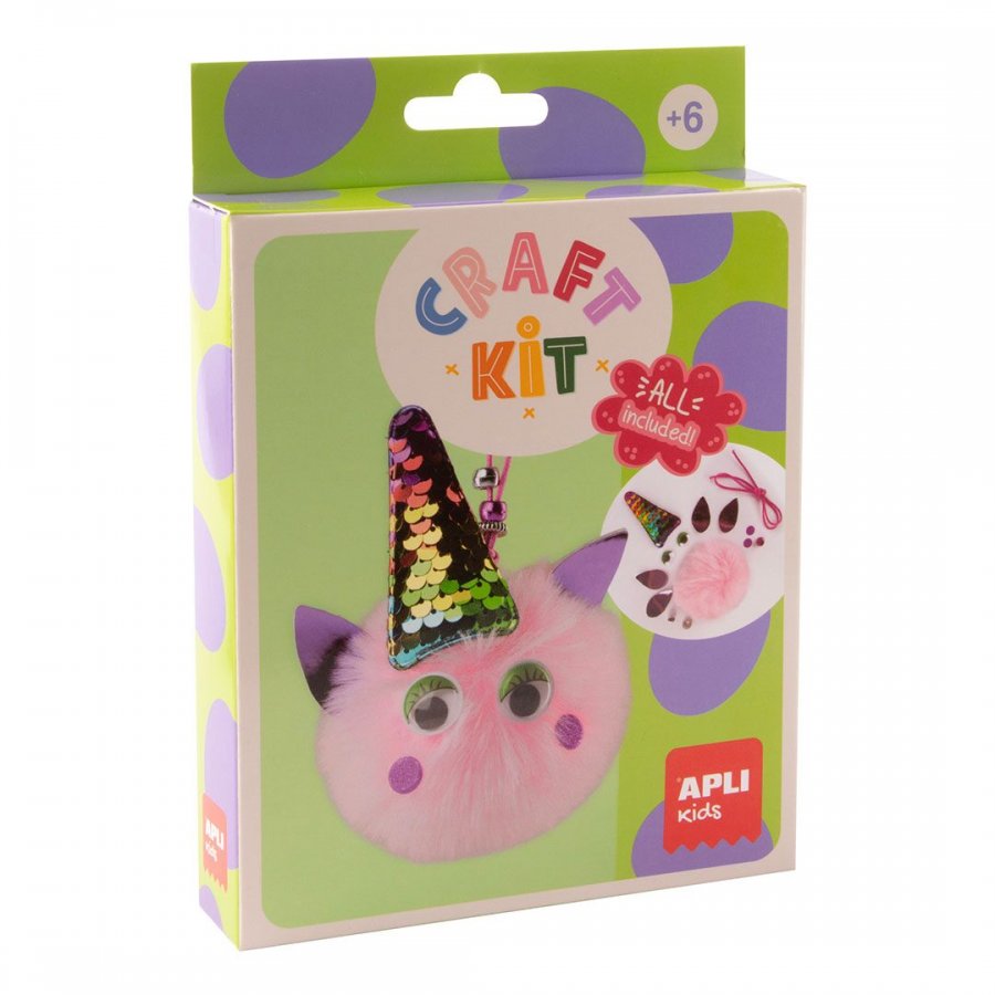 Apli Kids Craft Kit Pompom Unicorn (19878) Apli Kids Craft Kit Pompom Unicorn (19878)