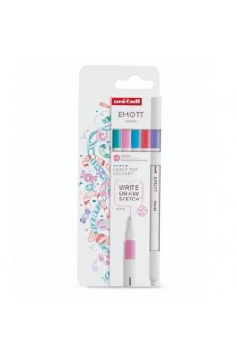 Uni-Ball Emott Candy Pop Colours Σετ με 5 Μαρκαδόρους Σχεδίου 0.4mm Uni-Ball Emott Candy Pop Colours Σετ με 5 Μαρκαδόρους Σχεδίου 0.4mm