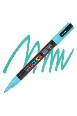 Uni-Ball Posca Ανεξίτηλος Μαρκαδόρος 0.9-1.3mm Τιρκουάζ (PC3M) Uni-Ball Posca Ανεξίτηλος Μαρκαδόρος 0.9-1.3mm Τιρκουάζ (PC3M)