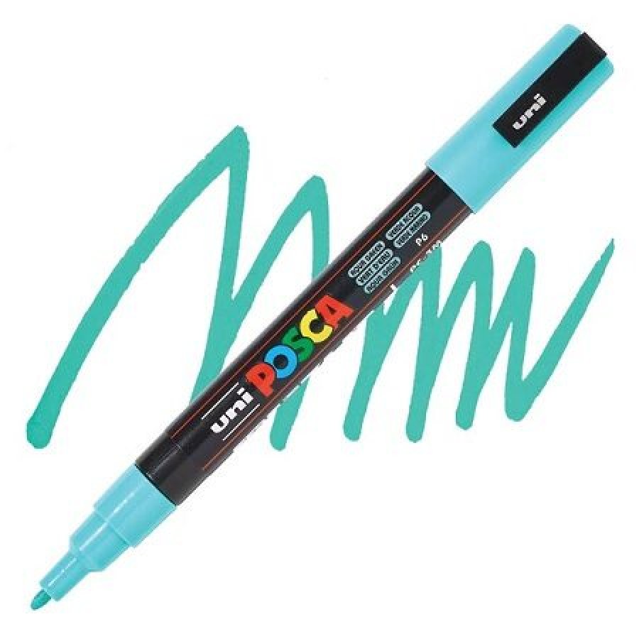 Uni-Ball Posca Ανεξίτηλος Μαρκαδόρος 0.9-1.3mm Τιρκουάζ (PC3M) Uni-Ball Posca Ανεξίτηλος Μαρκαδόρος 0.9-1.3mm Τιρκουάζ (PC3M)