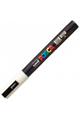 Uni-Ball Posca Ανεξίτηλος Μαρκαδόρος 0.9-1.3mm Ιβουάρ (PC3M) Uni-Ball Posca Ανεξίτηλος Μαρκαδόρος 0.9-1.3mm Ιβουάρ (PC3M)