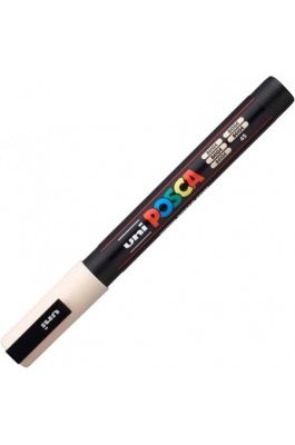 Uni-Ball Posca Ανεξίτηλος Μαρκαδόρος 0.9-1.3mm Μπεζ (PC3M) Uni-Ball Posca Ανεξίτηλος Μαρκαδόρος 0.9-1.3mm Μπεζ (PC3M)