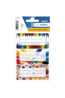 Herma Ετικέτες Τετραδίων Μολύβια 7.6x3.5cm 9 Τεμάχια (1898) Herma Ετικέτες Τετραδίων Μολύβια 7.6x3.5cm 9 Τεμάχια (1898)