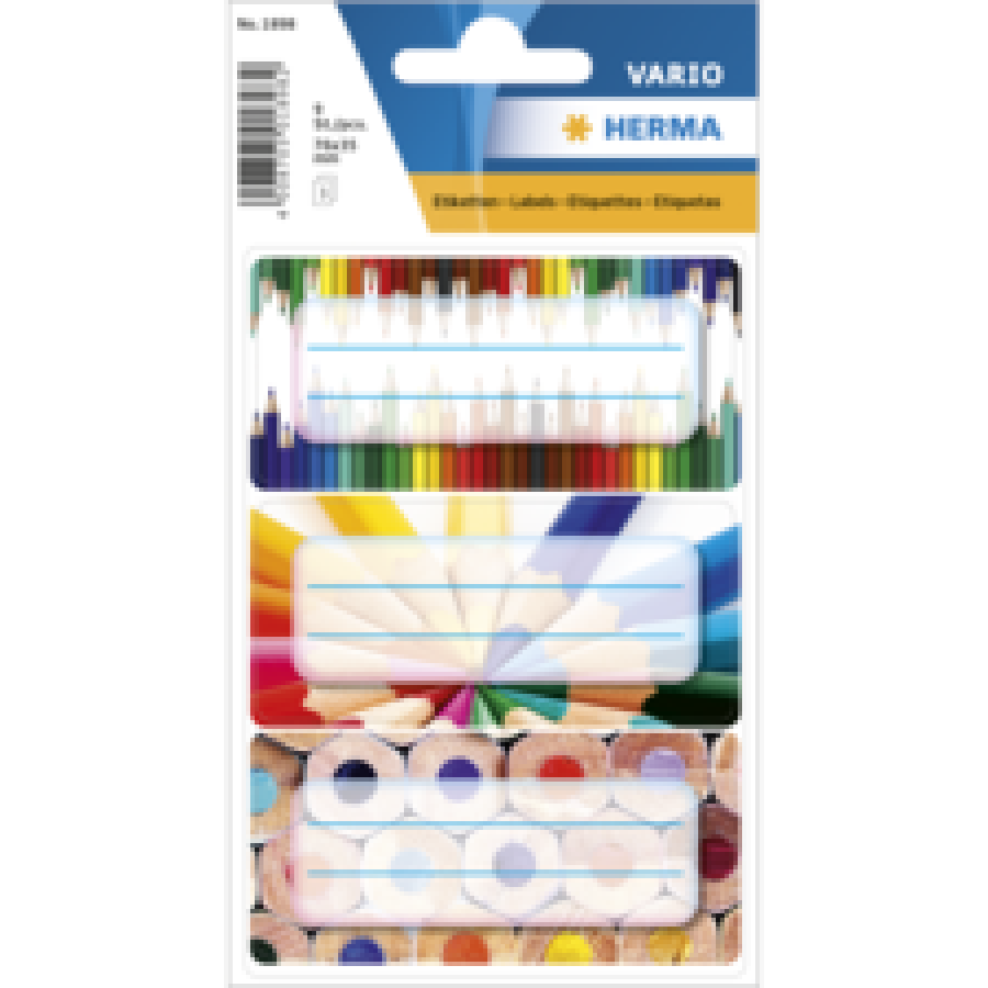 Herma Ετικέτες Τετραδίων Μολύβια 7.6x3.5cm 9 Τεμάχια (1898) Herma Ετικέτες Τετραδίων Μολύβια 7.6x3.5cm 9 Τεμάχια (1898)