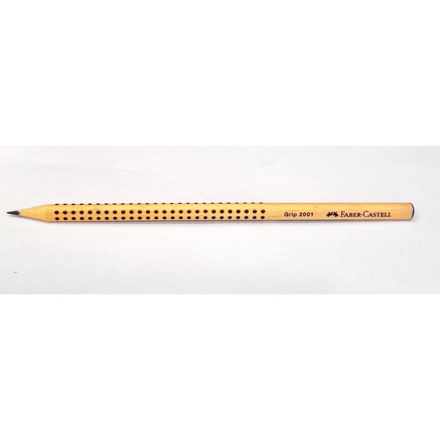 Faber-Castell 2001 Grip Μολύβι ΗΒ Φυσικό Ξύλο Μαύρο (217053) Faber-Castell 2001 Grip Μολύβι ΗΒ Φυσικό Ξύλο Μαύρο (217053)