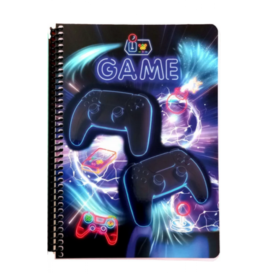 Back Me Up Τετράδιo Σπιράλ Neon Game 17 x 25 2 Θεμάτων 70 Φύλλων (35726402) Back Me Up Τετράδιo Σπιράλ Neon Game 17 x 25 2 Θεμάτων 70 Φύλλων (35726402)
