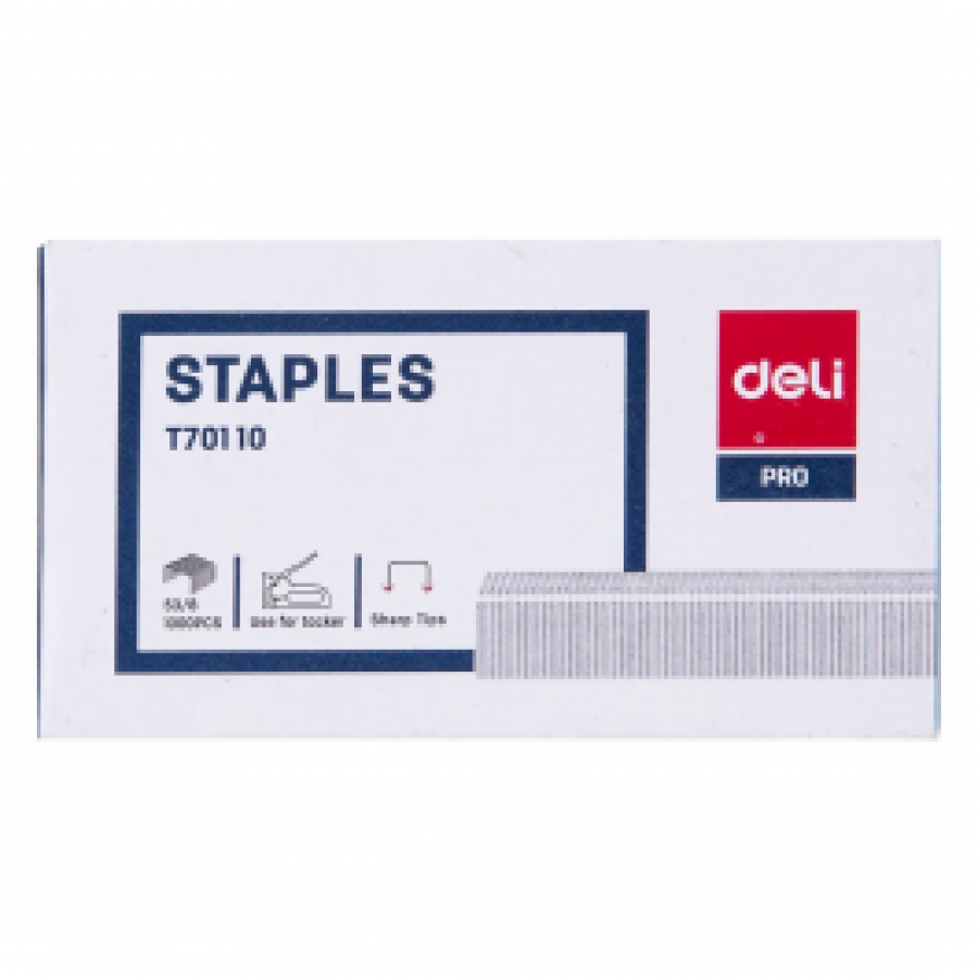 Deli Σύρματα Καρφωτικής Μηχανής 1000 Τεμάχια 13/8 Pro (T70010) Deli Σύρματα Καρφωτικής Μηχανής 1000 Τεμάχια 13/8 Pro (T70010)