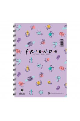 Salko Τετράδιο Σπιράλ Friends Central Park Α4 3 Θεμάτων 90 Φύλλων (7298) Salko Τετράδιο Σπιράλ Friends Central Park Α4 3 Θεμάτων 90 Φύλλων (7298)