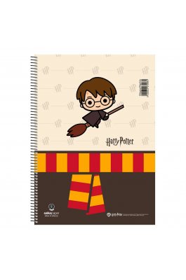 Salko Τετράδιο Σπιράλ Harry Potter Charms 17 x 25 3 Θεμάτων 90 Φύλλων (7093)