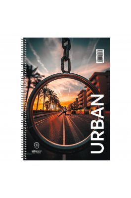 Salko Τετράδιο Σπιράλ Urban Α4 3 Θεμάτων 90 Φύλλων (5828) Salko Τετράδιο Σπιράλ Urban Α4 3 Θεμάτων 90 Φύλλων (5828)