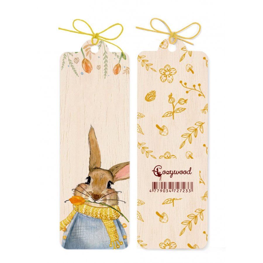 Cozywood Ξύλινος Σελιδοδείκτης: Κουνελάκι (CZBKN283) Cozywood Ξύλινος Σελιδοδείκτης: Κουνελάκι (CZBKN283)