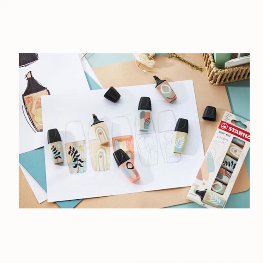 Stabilo Boss Mini Nature Μαρκαδόροι Υπογράμμισης 5mm Sienna (07/175-11) Stabilo Boss Mini Nature Μαρκαδόροι Υπογράμμισης 5mm Sienna (07/175-11)
