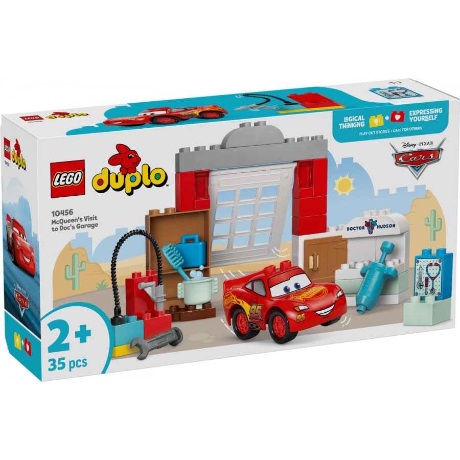 Lego Duplo Disney McQueen's Visit To Doc's Garage (10456) Lego Duplo Disney McQueen's Visit To Doc's Garage (10456)