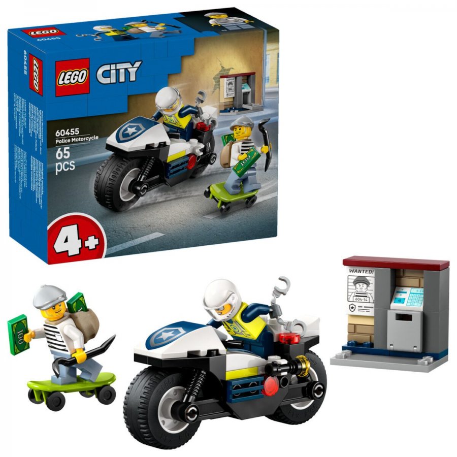 Lego City Police Motorcycle Chase (60455) Lego City Police Motorcycle Chase (60455)