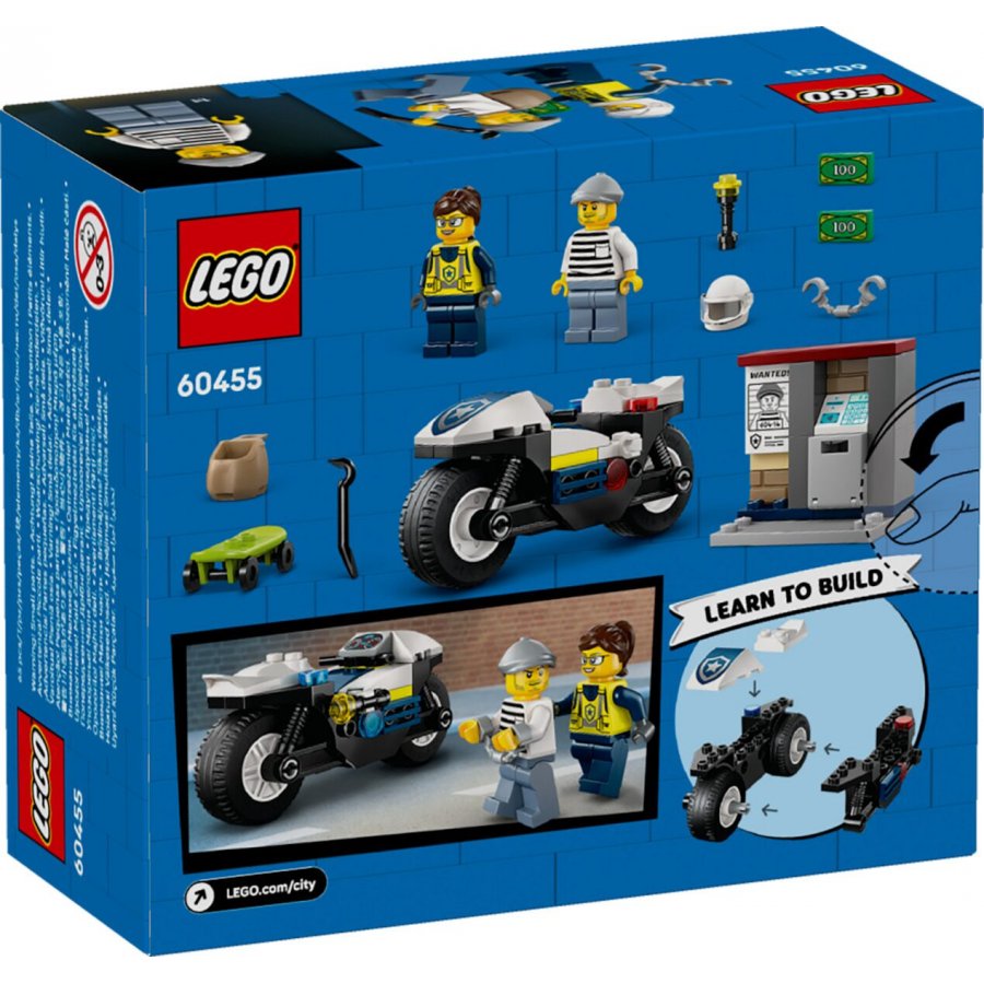 Lego City Police Motorcycle Chase (60455) Lego City Police Motorcycle Chase (60455)