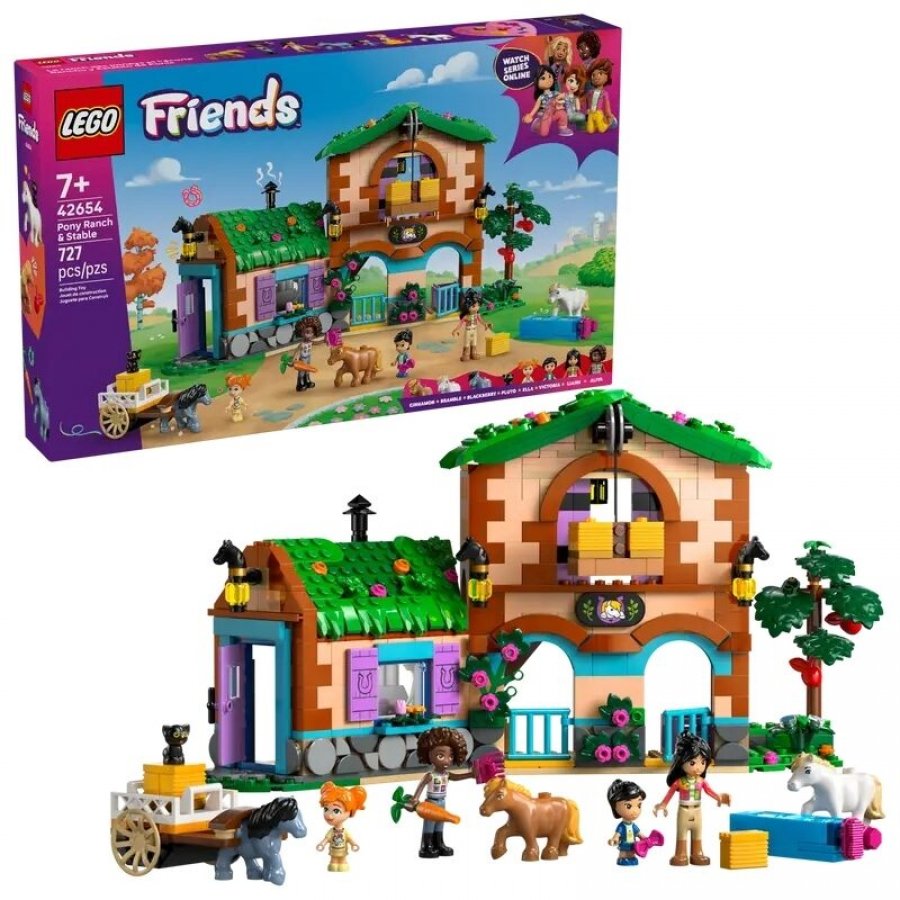 Lego Friends Pony Ranch & Stable (42654) Lego Friends Pony Ranch & Stable (42654)