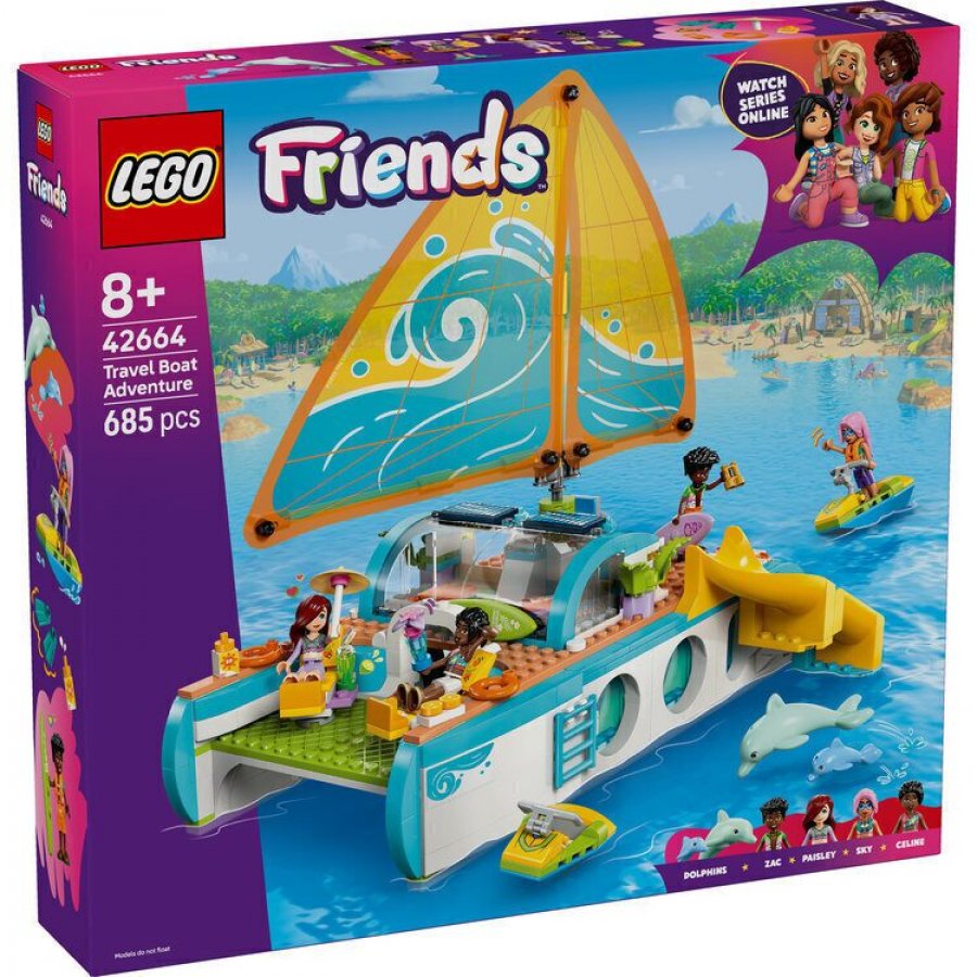 Lego Friends Travel Boat Adventure (42664) Lego Friends Travel Boat Adventure (42664)