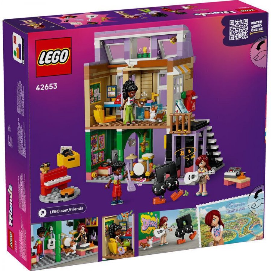 Lego Friends Music Store & Apartment (42653) Lego Friends Music Store & Apartment (42653)