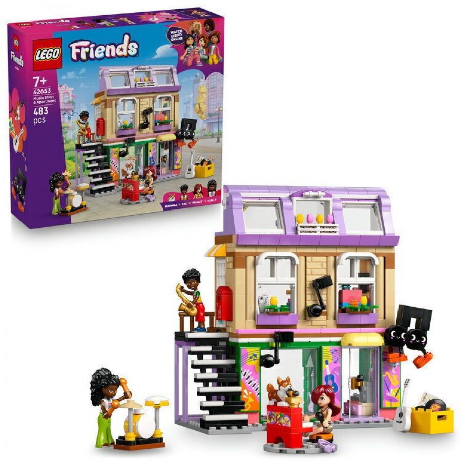 Lego Friends Music Store & Apartment (42653) Lego Friends Music Store & Apartment (42653)